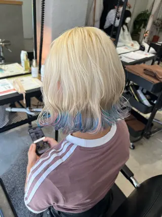 ショート カラー オタク美容師💟 チバコナツのヘアスタイル