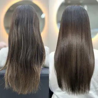 ロング カラー パーマ 【髪質改善特化】 tamのヘアスタイル