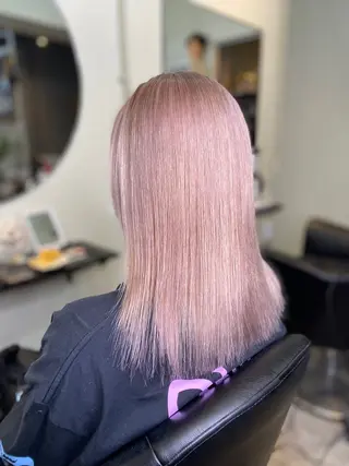 セミロング カラー 魅力引き出しヘア🐾 るくものヘアスタイル