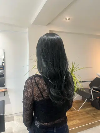 ロング カラー RIN 京都美容室 ✴︎透明感カラー✴︎のヘアスタイル