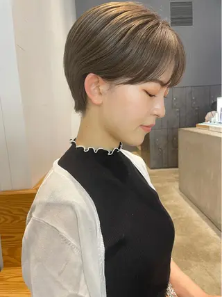 ショート 瓜谷 亮磨のヘアスタイル
