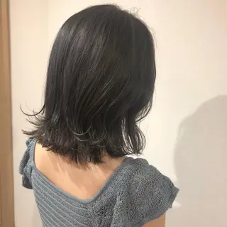 ミディアム カラー パーマ ヘアアレンジ N° 秋田店【ナンバー】のヘアスタイル