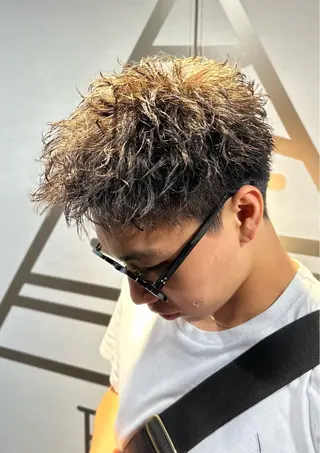 パーマ メンズ シュンヤ🔥メンズ パーマ特化🔥新小岩のヘアスタイル