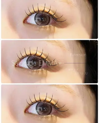 マツエク・マツパ EMMA plus．のマツエク・マツパデザイン