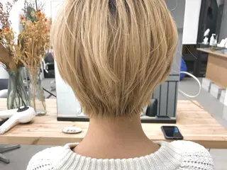 ショート LEBEN所属・leben serikaのヘアスタイル