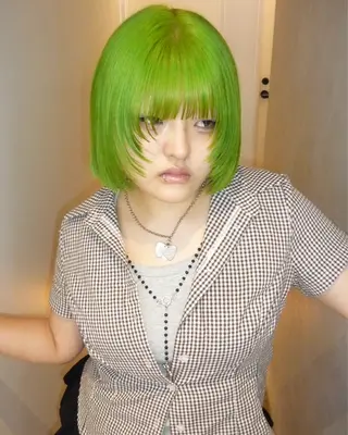 ロング カラー 🌟暖色系ハイトーン 🌟AIのヘアスタイル