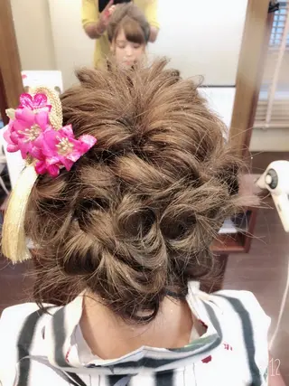 ヘアアレンジ 代表 YUKI ☆のヘアスタイル