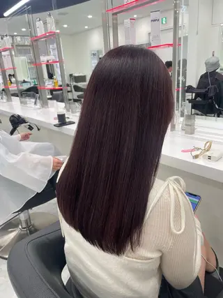 ロング カラー 韓国アイドル🤍ブリ ーチカラー🤍わかなのヘアスタイル