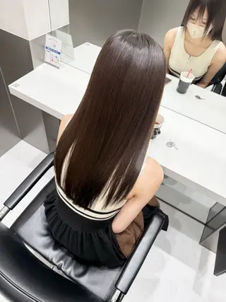 ロング 髪質改善/縮毛矯正 あお🫧のヘアスタイル