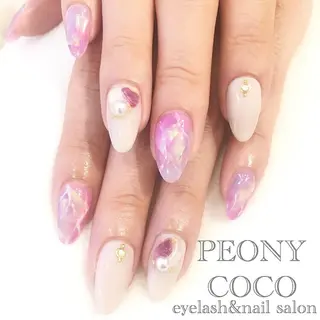 ロング ネイル マツエク・マツパ Beauty salon STELLA所属・STELLA 大西南帆のマツエク・マツパデザイン