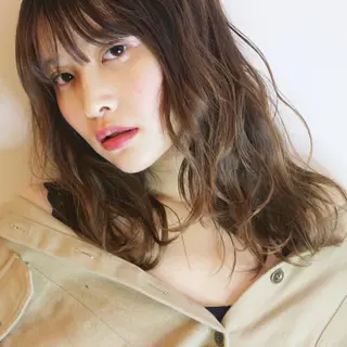 セミロング 倉持美雪 ＊幸せの伝導師＊のヘアスタイル