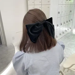 ミディアム 淡色ラベンダー♡ ニーナ🎀🦙のヘアスタイル