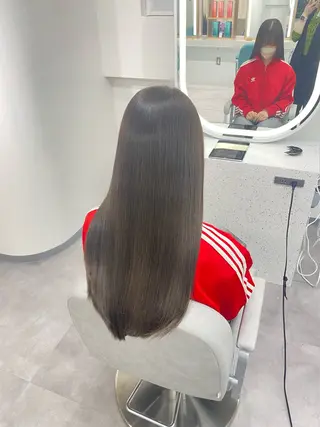 ロング 薮本 真優のヘアスタイル
