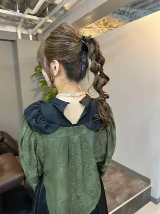 ロング カラー 🌬️attrait 髪質改善/個室サロンのヘアスタイル