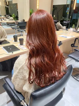 ロング カラー 風香🪼レイヤー /透明感カラーのヘアスタイル