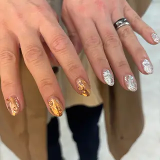 ネイル 栗田 ゆう子のネイルデザイン