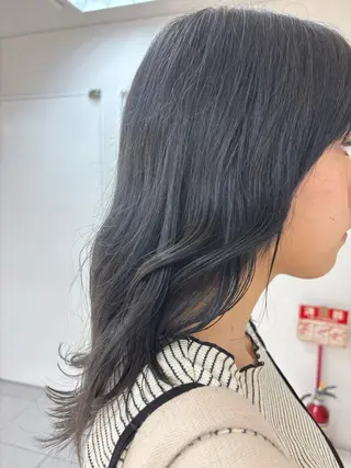 ミディアム カラー ヘアアレンジ ☻エリカワ ノア☻のヘアスタイル