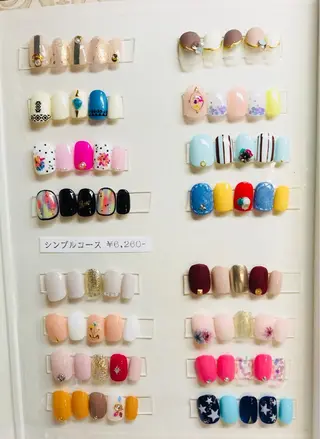 ネイル nail salon ily 武蔵新城のネイルデザイン