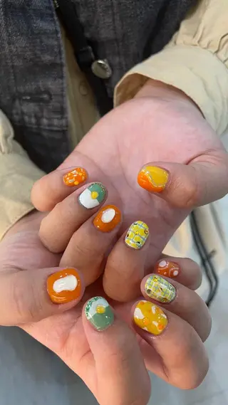 ネイル ゆびノさき茨木店 ニュアンス/アートのネイルデザイン