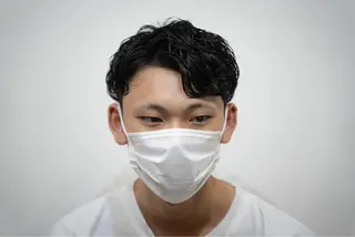 パーマ メンズ 能登谷 泉稀のヘアスタイル
