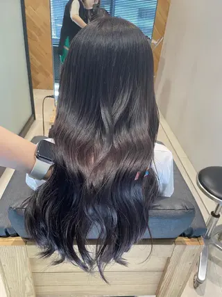 セミロング コトネ🫧 韓国風レイヤーカットのヘアスタイル