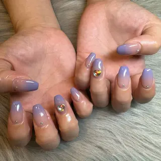 ネイル EARTH守谷店所属・🩶EARTH守谷店 YURA🦋のネイルデザイン