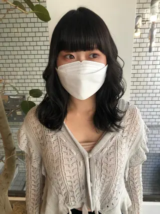 ミディアム カラー AIRI 🐈⬛のヘアスタイル
