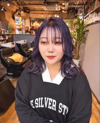 ミディアム カラー A.R.K NORIのヘアスタイル