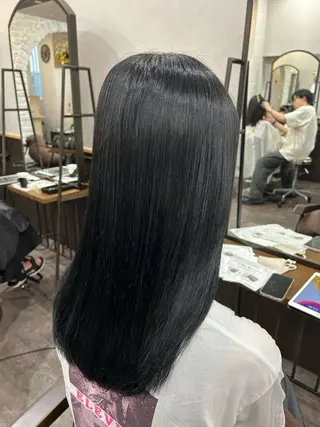 セミロング 🦄🩵YUNA 🩵🦄のヘアスタイル