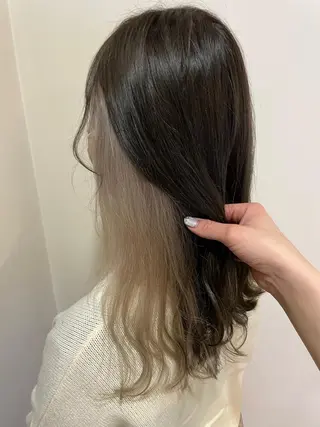 ロング カラー ✰︎Rad✩.*˚‪ カノンのヘアスタイル