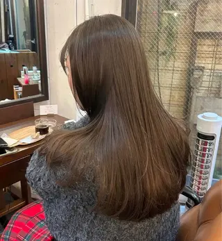 セミロング カラー 原宿/透明感カラー 🌴yacoのヘアスタイル