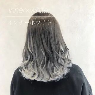 ミディアム カラー シールエクステ/渋谷 /ギャル/LIALAのヘアスタイル