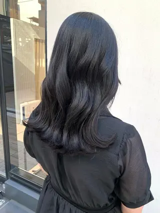 セミロング カラー ヘアアレンジ yuka .のヘアスタイル