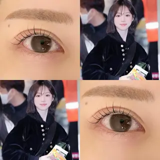 マツエク・マツパ アイブロウ pour voursのマツエク・マツパデザイン