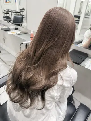 ロング ベージュカラー🕊️ 新潟駅/谷口大海のヘアスタイル