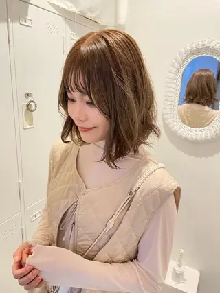 カラー loty hair design所属・Juri メンズカットパーマのヘアスタイル