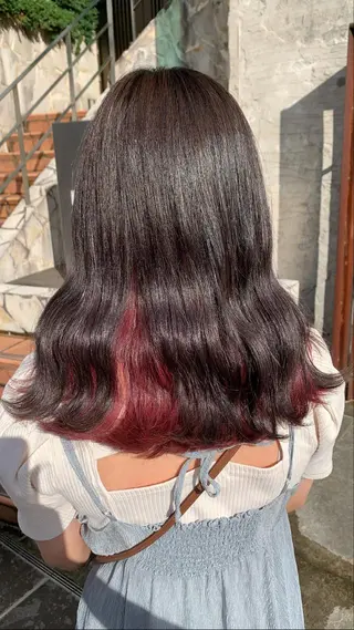 ロング カラー 🩶【推しハイトーン 】yuzu🩶のヘアスタイル