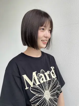 ショート rino/カット /ミディアム/名古屋のヘアスタイル