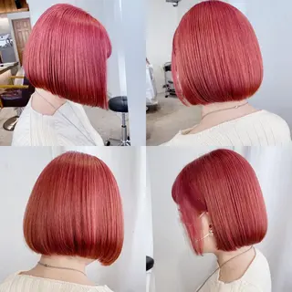 ショート ブリーチ ツイスパ フクヤマシンのヘアスタイル