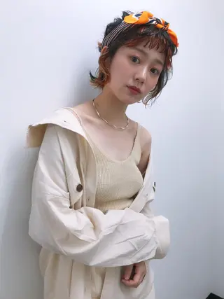 ショート ヘアアレンジ Neolive Cava 相模大野店所属・sola: neoliveのヘアスタイル