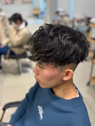 ショート パーマ メンズ メンズ支持率エリア No.1/keitaのヘアスタイル