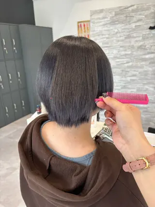 ショート JILL    hair所属・maki💖 暖色カラーのヘアスタイル
