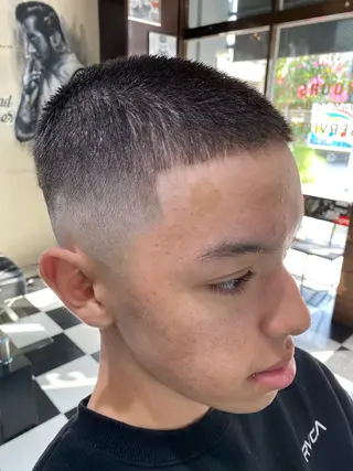ショート メンズ BADBARBER蒲田店所属・barber goriのその他イメージ