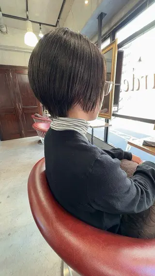 ショート カラー オーナースタイリスト 佐藤のヘアスタイル