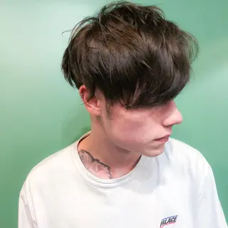 ショート カラー パーマ ヘアアレンジ TOMO GEEKS代表のヘアスタイル