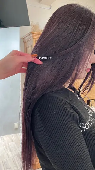ミディアム カラー Re.ly所属・Ly🎀 Ricoのヘアスタイル