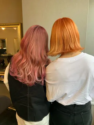 ロング カラー Selene hair OSAKAのヘアスタイル