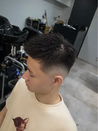 ショート パーマ メンズ INTRO SHIBUYA by Fi-Ne所属・💈メンズフェード 特化DAIYA💈のヘアスタイル