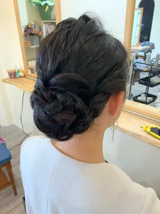 ヘアアレンジ guusca所属・大澤 あんなのヘアスタイル