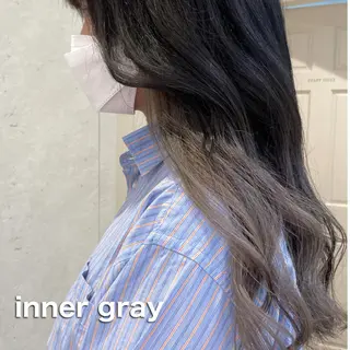 セミロング カラー ♥️ブリーチ/ボブ/ レイヤー♥️maiのヘアスタイル